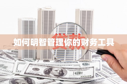 关山如何明智管理你的财务工具