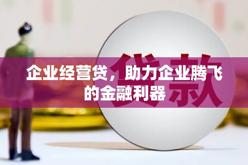 关山企业经营贷，助力企业腾飞的金融利器