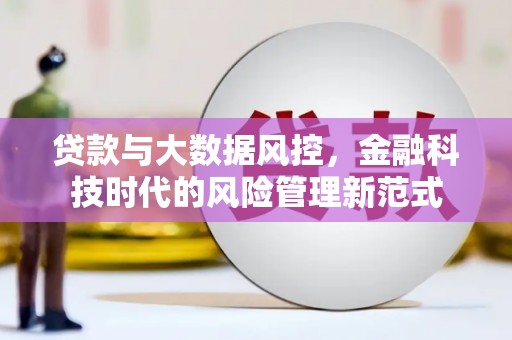 关山贷款与大数据风控，金融科技时代的风险管理新范式