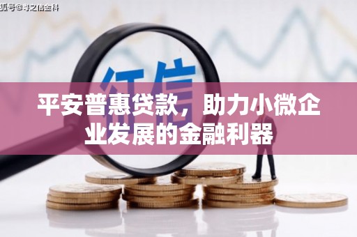 关山平安普惠贷款，助力小微企业发展的金融利器