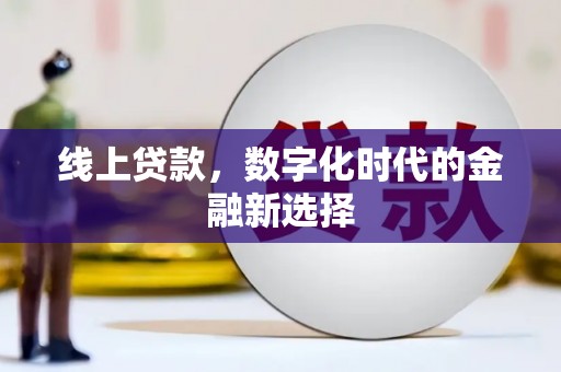 关山线上贷款，数字化时代的金融新选择