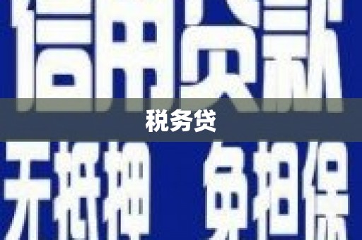 关山税务贷