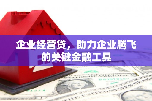 关山企业经营贷，助力企业腾飞的关键金融工具