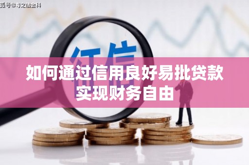 关山如何通过信用良好易批贷款实现财务自由