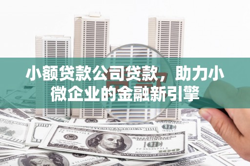 关山小额贷款公司贷款，助力小微企业的金融新引擎