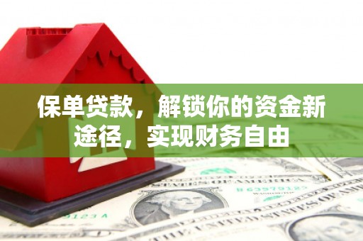 关山保单贷款，解锁你的资金新途径，实现财务自由