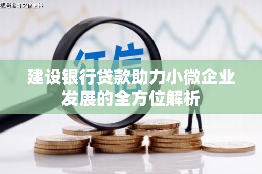 关山建设银行贷款助力小微企业发展的全方位解析