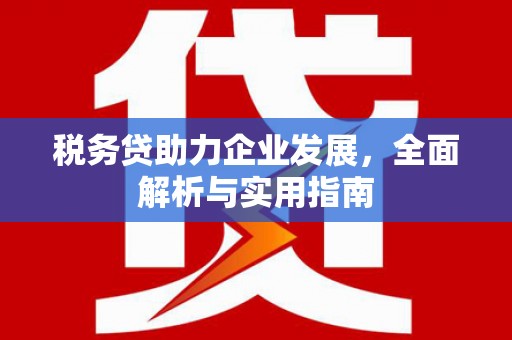 关山税务贷助力企业发展，全面解析与实用指南