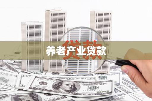 关山养老产业贷款