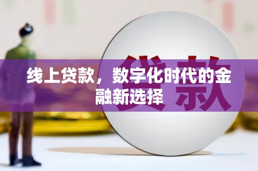 关山线上贷款，数字化时代的金融新选择