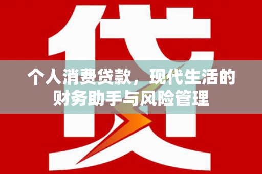 关山个人消费贷款，现代生活的财务助手与风险管理