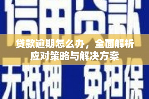 关山贷款逾期怎么办，全面解析应对策略与解决方案