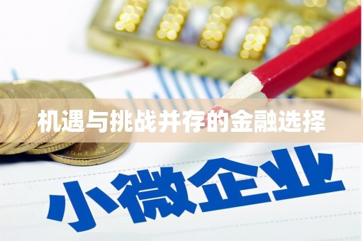 关山机遇与挑战并存的金融选择