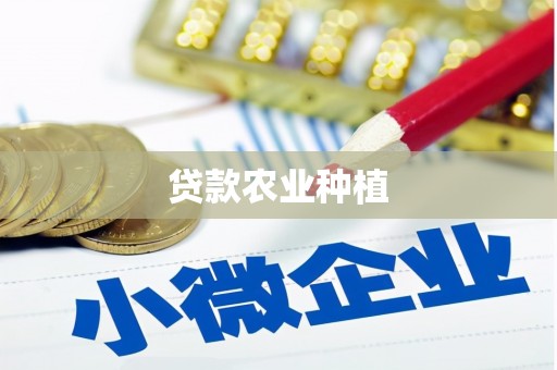关山贷款农业种植